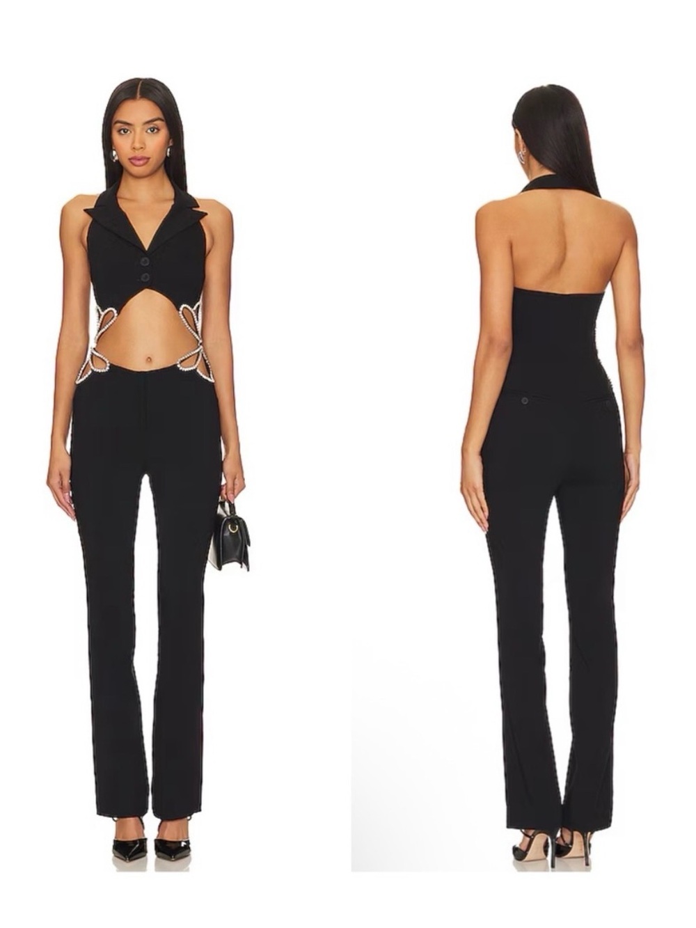 NBD Ravneet Jumpsuit in Black Size XS